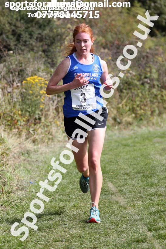Senior womens and veteran relays, Sunderland Harriers Cross Country Relays, Farringdon, Sunderland . Photo: David T. Hewitson/Sports for All Pics